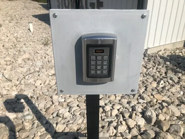 Keypad entry